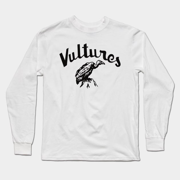 Blondie T-Shirt Vultures As Worn By Deborah Debbie Harry 70s 80s Retro Vintage Long Sleeve T-Shirt by Vladimir Zevenckih